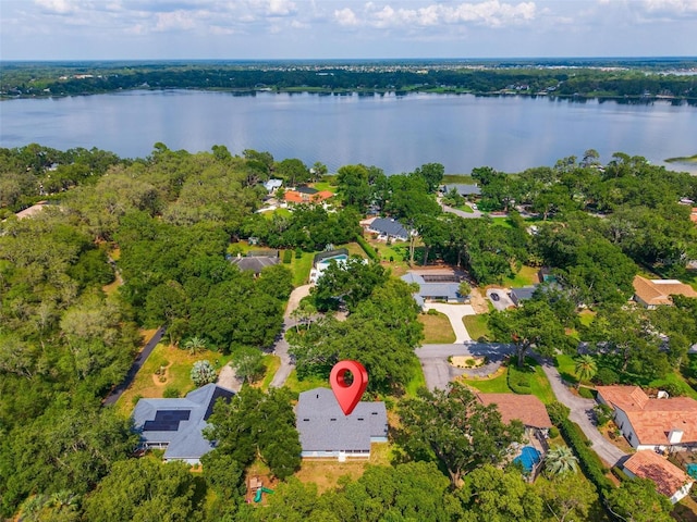 1202 Marshall Ct, Eustis, FL 32726 - view of property location featuring a large body of water and nearby suburban area