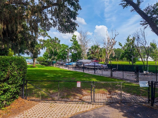 1202 Marshall Ct, Eustis, FL 32726 - view of home's community featuring a gate