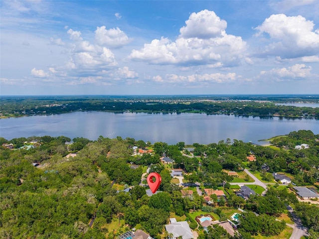 1202 Marshall Ct, Eustis, FL 32726 - bird's eye view of a nearby body of water