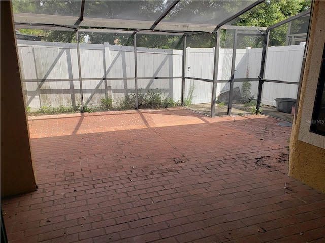 706 Lighthouse Ct, Altamonte Springs, FL 32714 - fenced backyard featuring a patio and a lanai