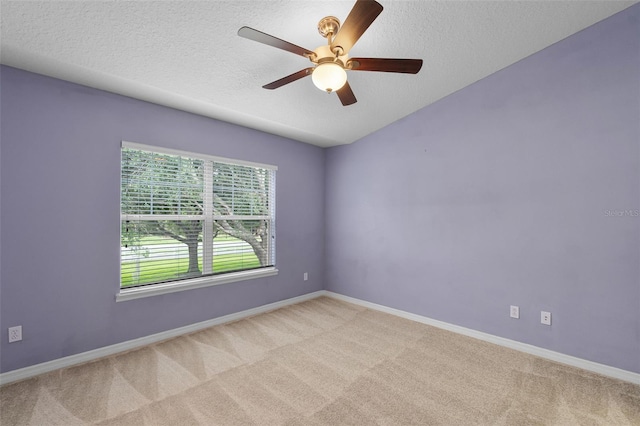 12335 Cruxbury Dr, Windermere, FL 34786 - carpeted spare room featuring ceiling fan and a textured ceiling