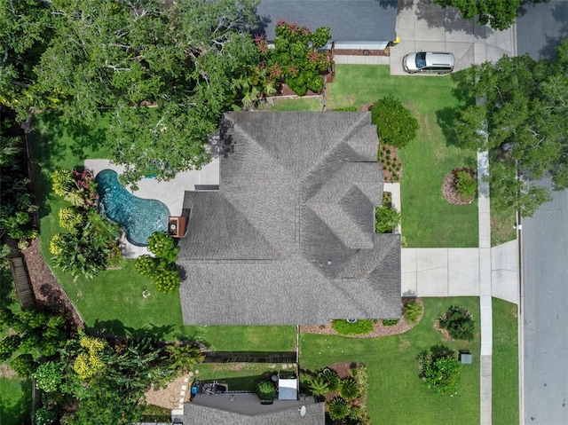 3518 Edlingham Ct, Belle Isle, FL 32812 - drone / aerial view of a pool area