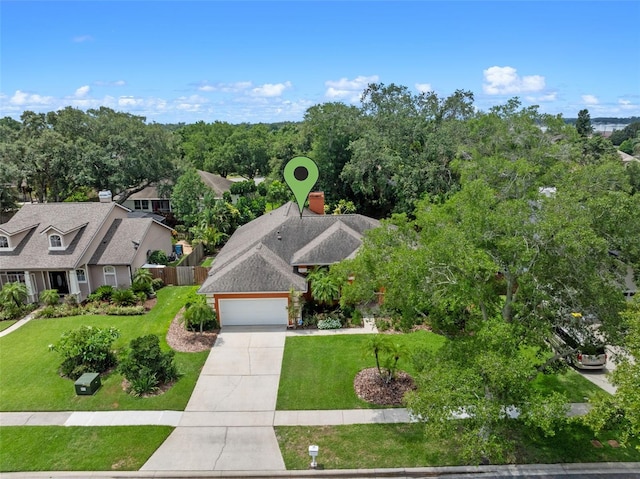 3518 Edlingham Ct, Belle Isle, FL 32812 - view from above of property