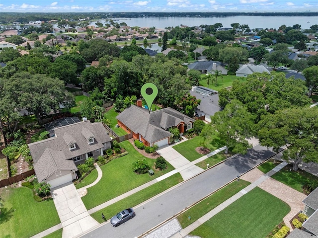 3518 Edlingham Ct, Belle Isle, FL 32812 - aerial perspective of suburban area featuring a nearby body of water