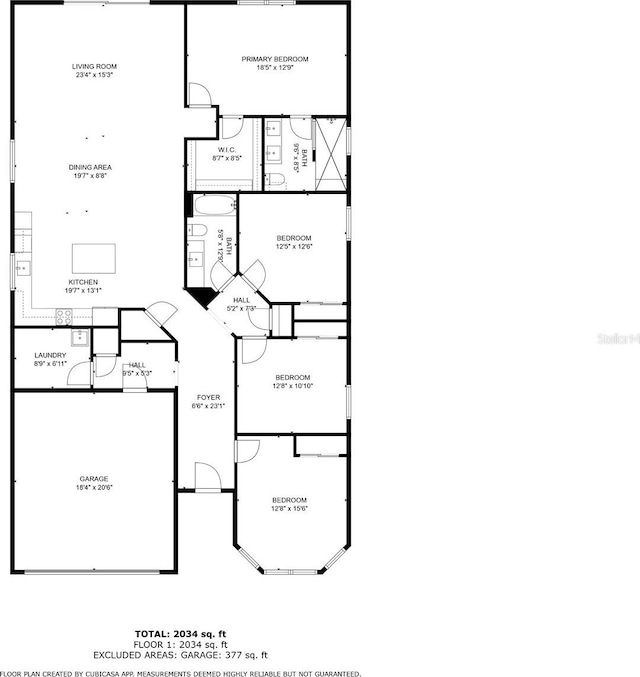 5641 Oak Knoll Dr, Saint Cloud, FL 34771 - property floor plan