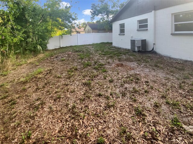 1736 Taylor Lake Pl, Largo, FL 33778 - view of yard with central air condition unit