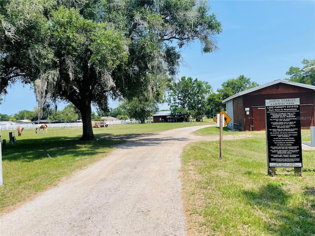 3565 E Lake Dr, Land O Lakes, FL 34639 - view of road