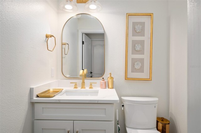 152 Riggings Way, Clermont, FL 34711 - half bathroom with vanity and toilet