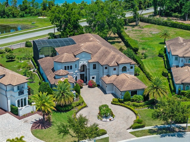 4071 Isabella Cir, Windermere, FL 34786 - drone / aerial view of a nearby body of water and a tree filled landscape
