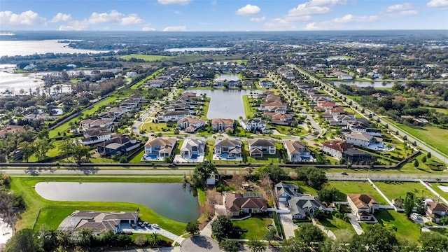 4071 Isabella Cir, Windermere, FL 34786 - aerial overview of property's location featuring nearby suburban area and a large body of water