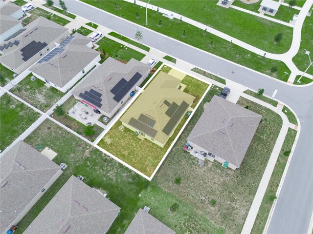 440 Patricia Alford Dr, Haines City, FL 33844 - aerial perspective of suburban area