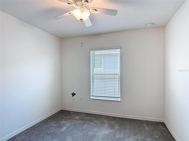 2836 Sanctuary Dr, Clermont, FL 34714 - unfurnished room with carpet, a smoke detector, baseboards, and a ceiling fan