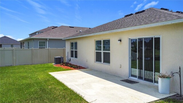 2836 Sanctuary Dr, Clermont, FL 34714 - view of yard featuring a patio and cooling unit