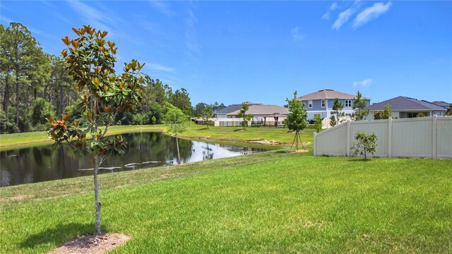 2836 Sanctuary Dr, Clermont, FL 34714 - view of yard with a water view