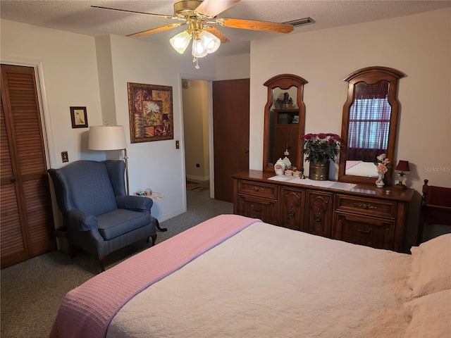 579 Rockingham Rd, Orange Park, FL 32073 - bedroom featuring carpet flooring and ceiling fan