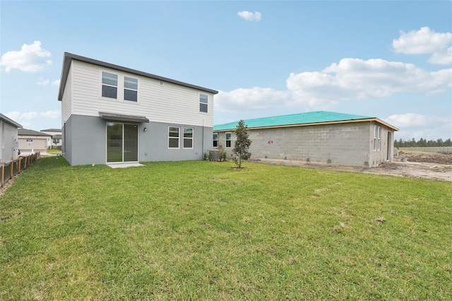 1855 Brekey Way, Zephyrhills, FL 33541 - rear view of house featuring stucco siding