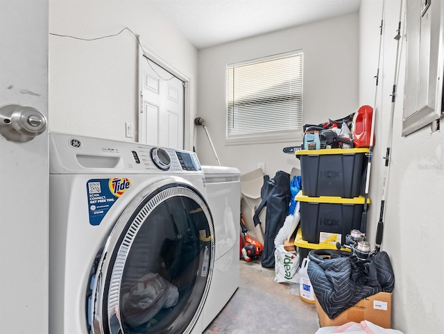 4546 Malibu St, Orlando, FL 32811 - washroom with separate washer and dryer