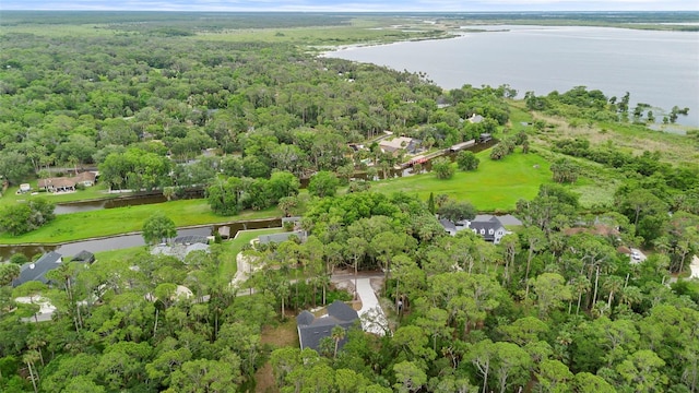 1394 Kettledrum Trl, Deltona, FL 32725 - aerial view of property's location with a large body of water and a forest