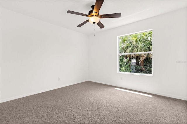 14927 Faversham Cir, Orlando, FL 32826 - carpeted empty room featuring ceiling fan and baseboards