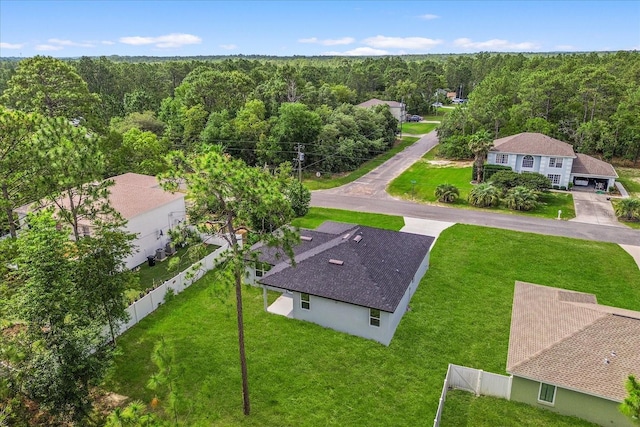 3863 W Galleon St, Dunnellon, FL 34433 - view of subject property with a heavily wooded area