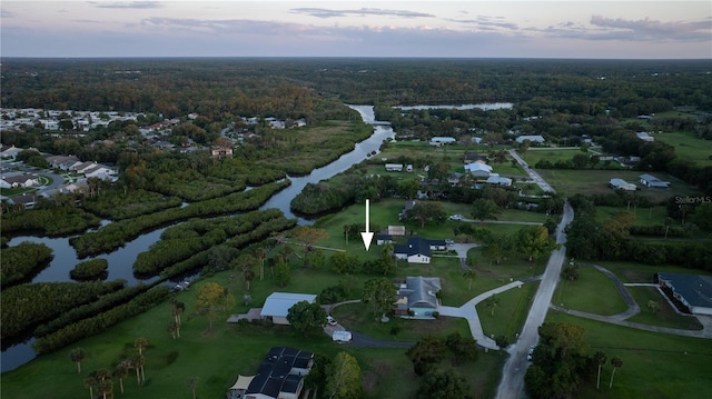775 Bay Dr, New Smyrna Beach, FL 32168 - view of property location featuring a large body of water and a forest