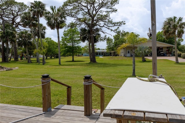 775 Bay Dr, New Smyrna Beach, FL 32168 - view of grassy yard