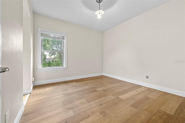 808 Sherbourne Cir, Lake Mary, FL 32746 - spare room with light wood-type flooring and baseboards