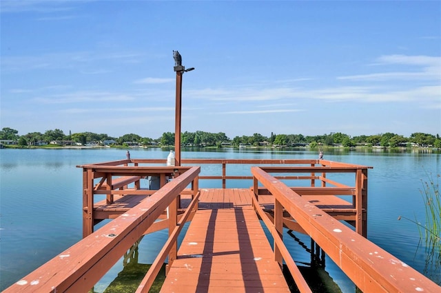 4306 Lake Underhill Rd Unit C, Orlando, FL 32803 - dock area featuring a water view