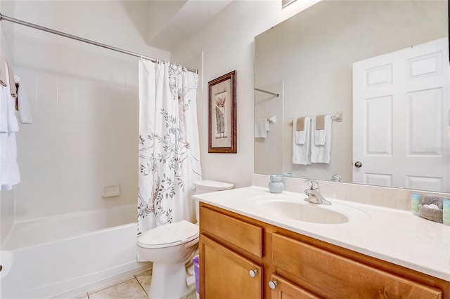 927 Orange Cosmos Blvd, Davenport, FL 33837 - bathroom featuring vanity, tile patterned floors, and shower / bath combo