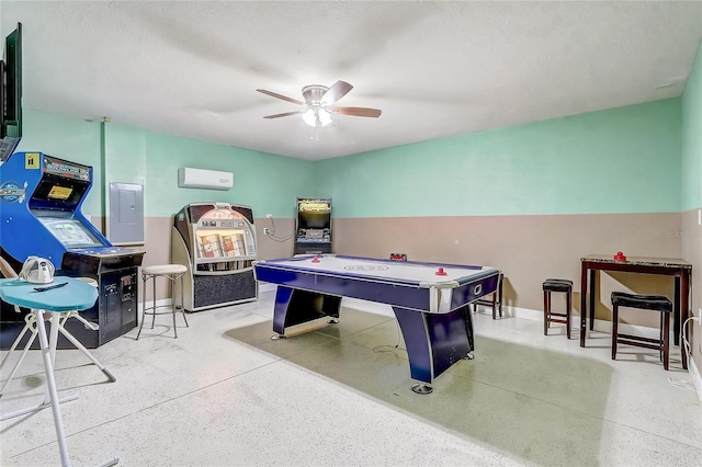927 Orange Cosmos Blvd, Davenport, FL 33837 - rec room featuring electric panel and ceiling fan
