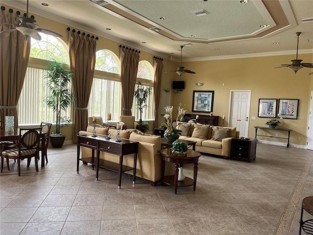 927 Orange Cosmos Blvd, Davenport, FL 33837 - building lobby with a towering ceiling and ornamental molding