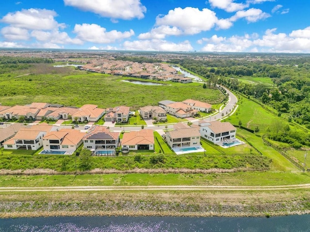 13791 Abberwick Dr, Orlando, FL 32832 - aerial view of residential area featuring a large body of water