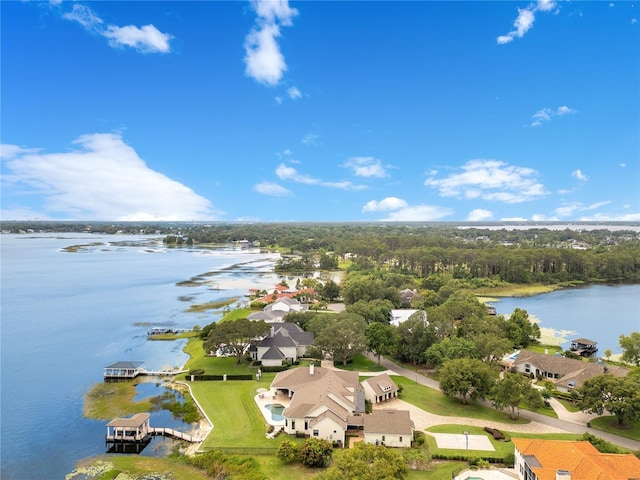 10845 Bayshore Dr, Windermere, FL 34786 - aerial view of residential area with a nearby body of water