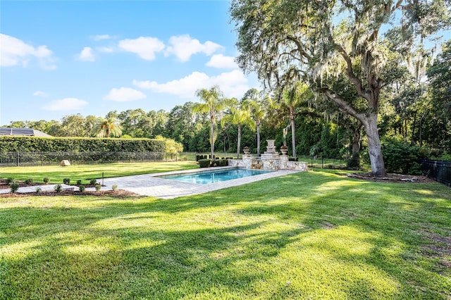 190 Osprey Hammock Trl, Sanford, FL 32771 - view of pool featuring view of scattered trees