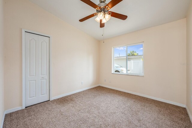 1470 Winston Rd, Maitland, FL 32751 - carpeted spare room featuring a ceiling fan and baseboards