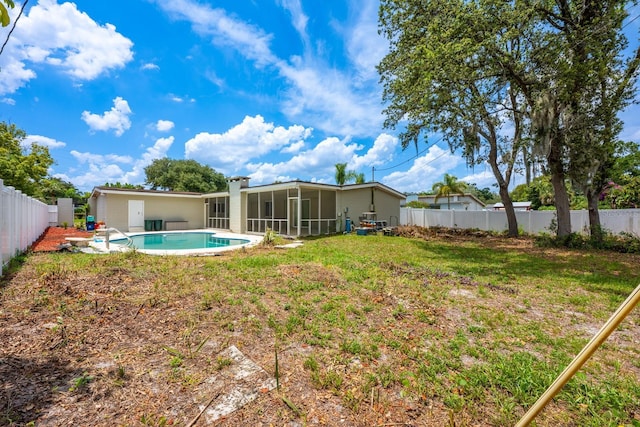 1470 Winston Rd, Maitland, FL 32751 - fenced backyard with a sunroom