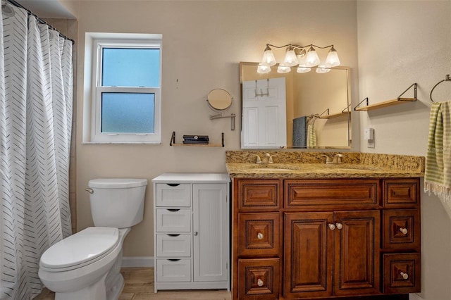 3362 Partridge St, Deltona, FL 32738 - bathroom featuring toilet and double vanity