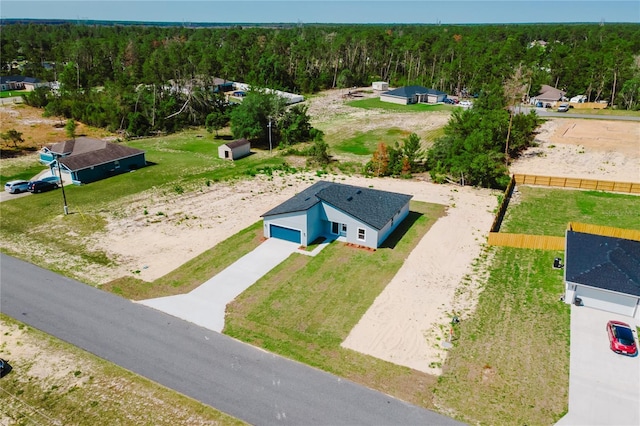17434 SW 36th Avenue Rd, Ocala, FL 34473 - view from above of property featuring a heavily wooded area