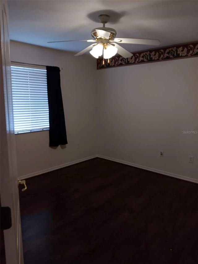10415 Lucaya Dr, Tampa, FL 33647 - spare room featuring ceiling fan and baseboards
