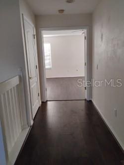 10415 Lucaya Dr, Tampa, FL 33647 - corridor with baseboards and radiator heating unit