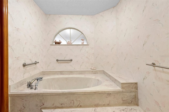 2018 N Normandy Blvd, Deltona, FL 32725 - full bathroom with a bath and a textured ceiling