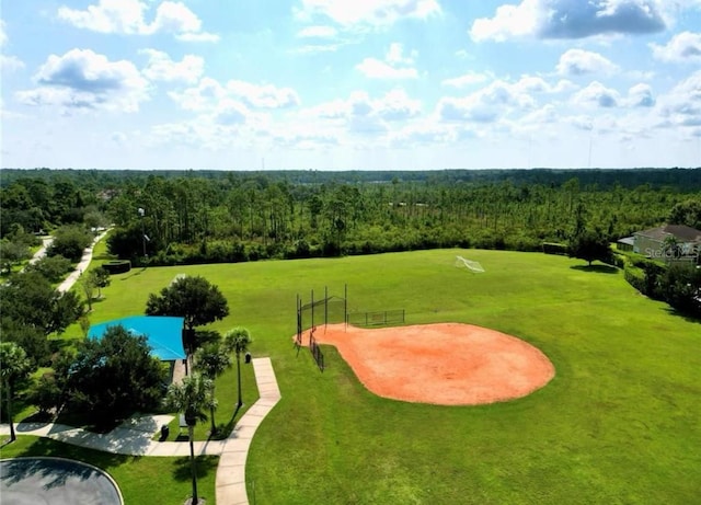 1716 Wild Indigo Ter, Oviedo, FL 32766 - bird's eye view of a heavily wooded area