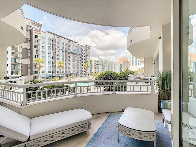 100 S Eola Dr Unit 611, Orlando, FL 32801 - balcony with a view of city