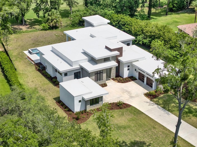 7615 SE 12th Cir, Ocala, FL 34480 - view of subject property with a tree filled landscape
