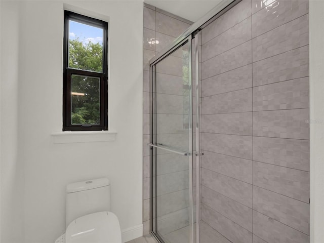 7615 SE 12th Cir, Ocala, FL 34480 - bathroom with a stall shower and toilet