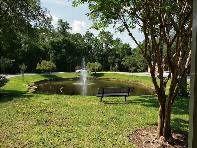 3658 Oakdale Cir Unit 100, Oviedo, FL 32765 - view of community featuring a yard and a water view