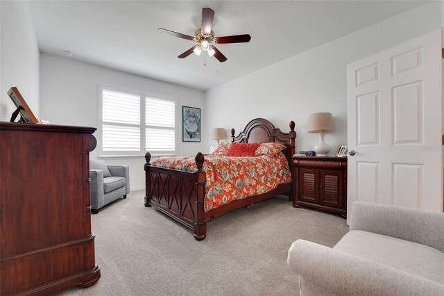387 Avi Ct, Titusville, FL 32796 - bedroom with carpet flooring and a ceiling fan