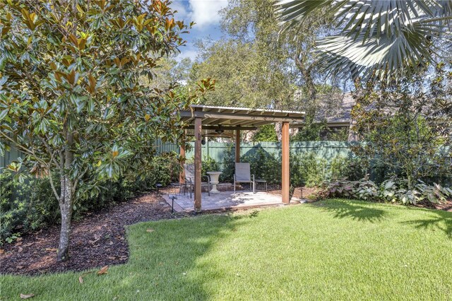 612 Golden Dawn, Apopka, FL 32712 - view of yard with a patio