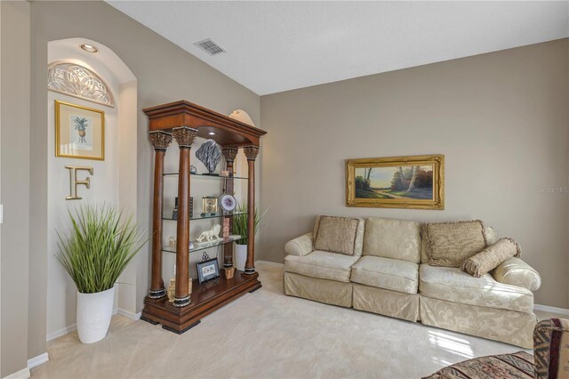 612 Golden Dawn, Apopka, FL 32712 - carpeted living area featuring baseboards