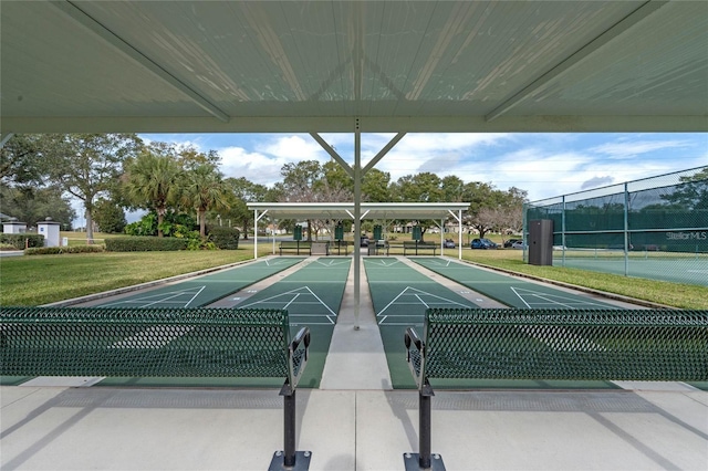 27143 Nostalgia Dr, Leesburg, FL 34748 - view of property's community with shuffleboard